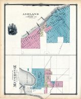 Ashland, Menomonie Village, Wisconsin State Atlas 1878